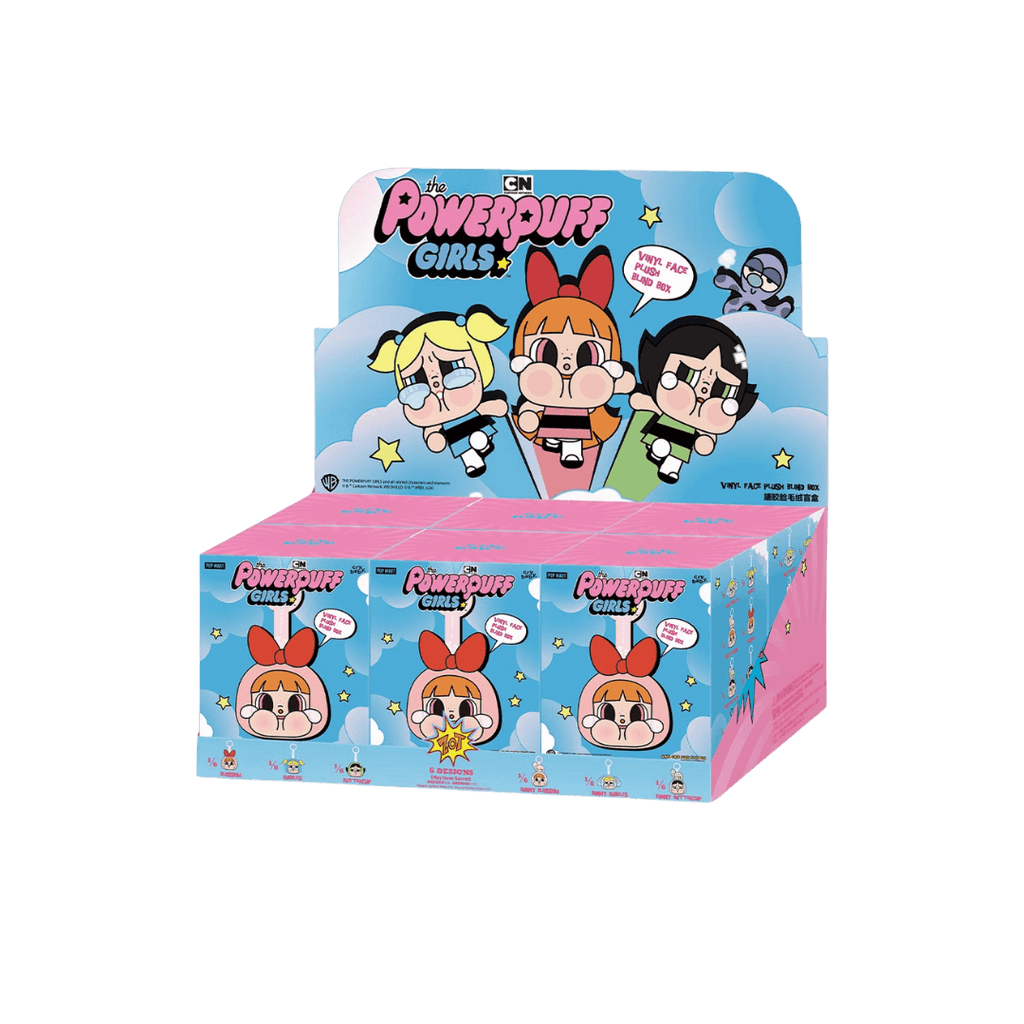 Pop Mart CryBaby x Powerpuff Girls Series Vinyl Face Plush Sealed Case